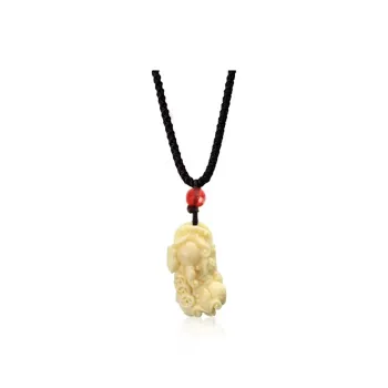 JIYAO Ivory Nut Necklaces Unisex