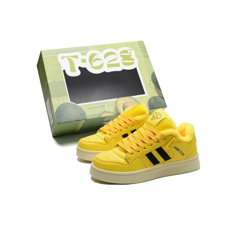 T628 Puffy Shoes, Box Slip Resistant, Abrasion Resistant, Lightweight, Breathable Low Top Skateboard Shoes Unisex-72