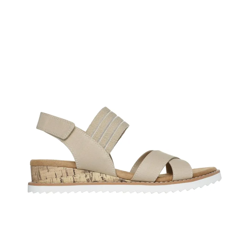Skechers DESERT KISS Beach Sandals Women's Beige-1