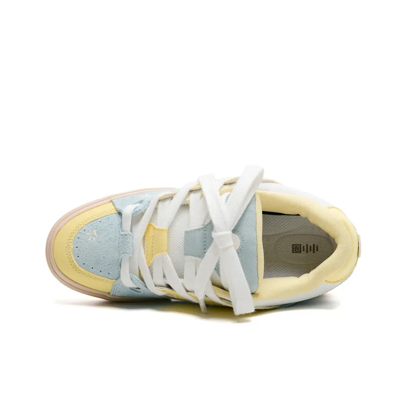 Circle small Skateboard Shoes Women's Low Top-4
