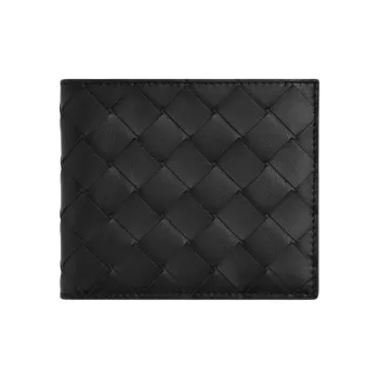 Bottega Veneta Intrecciato Bi Fold Wallet