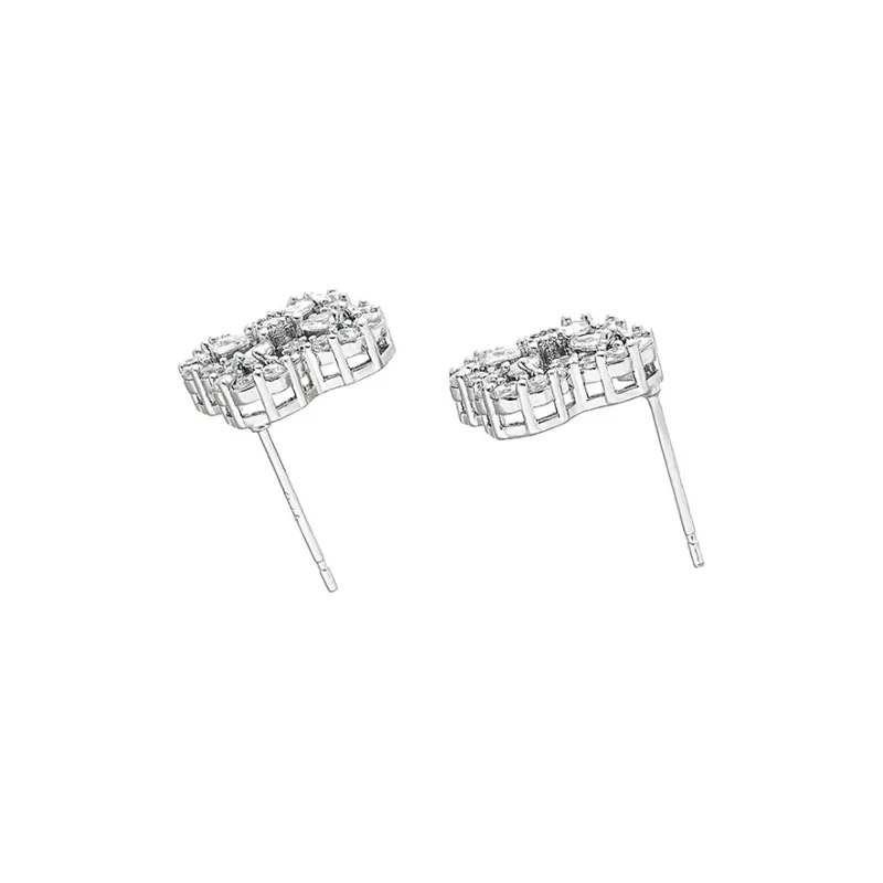 Drejew Zircon Stud Earrings Women's-2