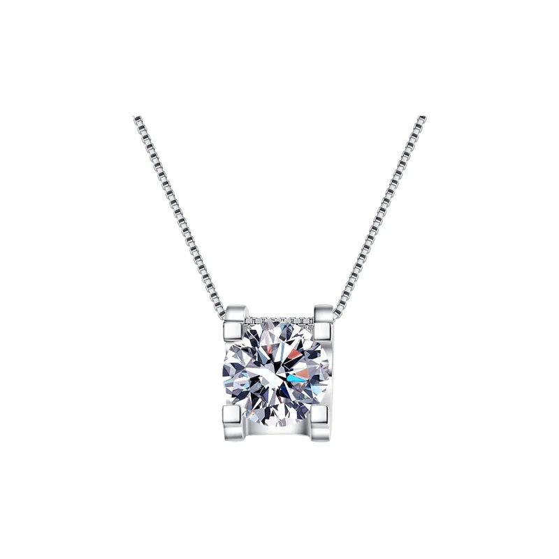 AIDO STUDIO All over 925 Silver Necklaces Women's-2