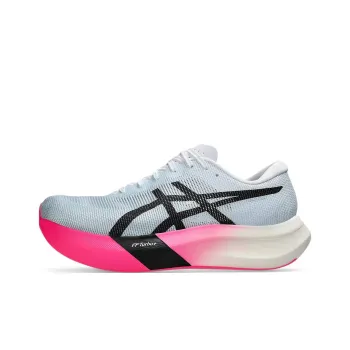 Asics Metaspeed Sky Anti Slip Wear Resistant Low Top Running Shoes Unisex Light Blue Black