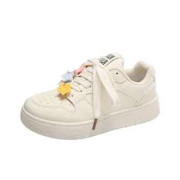 TONYBEAR Anti Slip And Wear Resistant Height Increasing Low Top Skateboard Shoes Women's