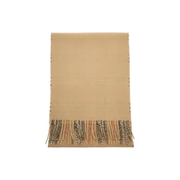 Burberry Checked Cashmere Scarf