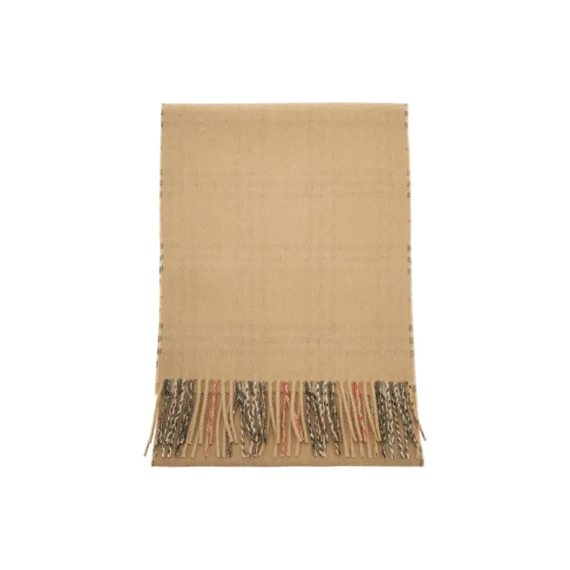 Burberry Checked Cashmere Scarf-0