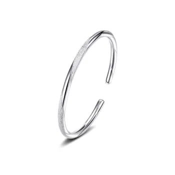 CHIEMOT S999 Fine Silver Bangles Unisex