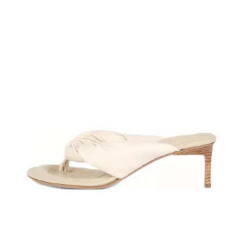 Jacquemus Flip Flops Women's Ecru