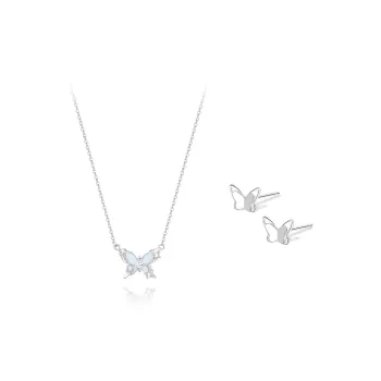 BLANK IN BLANK Zircon Necklaces Women's Anniversary Birthday Present Box