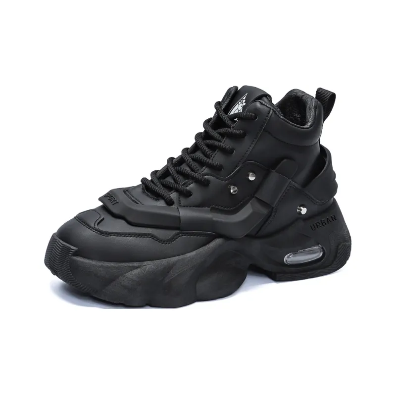 URBAN AUTHENTIC Anti Slip Wear Resistant High Top Chunky Sneakers Men's-0