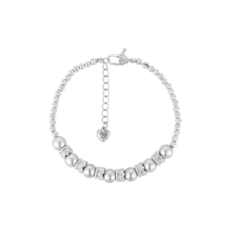 ERYU S925 Silver Bracelets Women's Silver-0