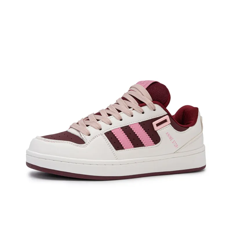 N6K8 Non-slip Lightweight Low-Top Skateboard Shoes Unisex-20