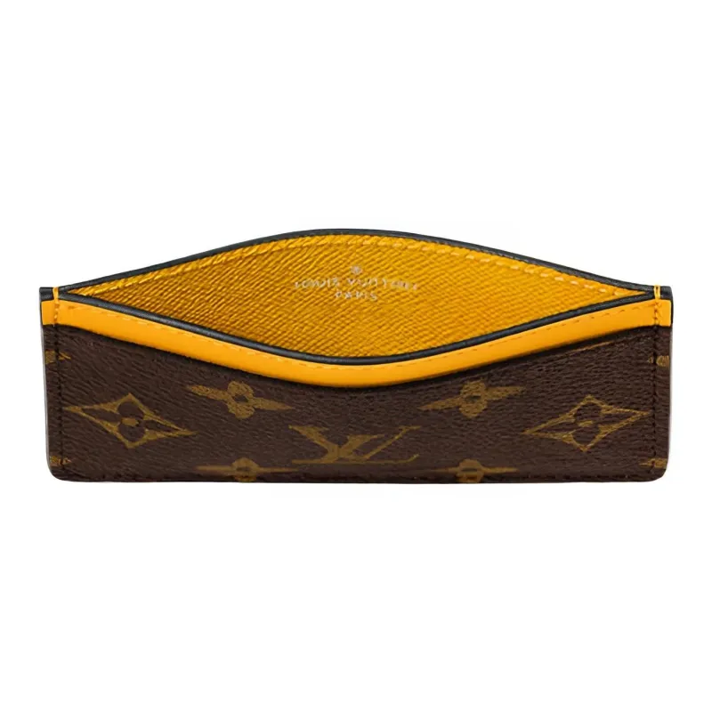 LOUIS VUITTON Card Holder Pm Colormania Jaune Mat-2