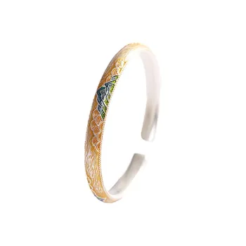 BKBU 999 Fine Silver Bangles Women's