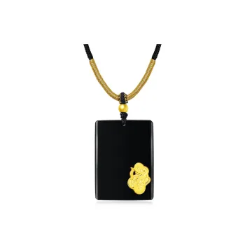 BYTHERE Hetian Jade Necklaces Green Jade Unisex
