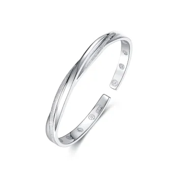 PRP S999 Fine Silver Bangles Unisex