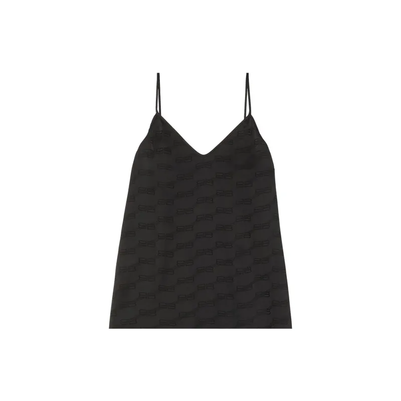Balenciaga Bb Monogram Slip Dress-2