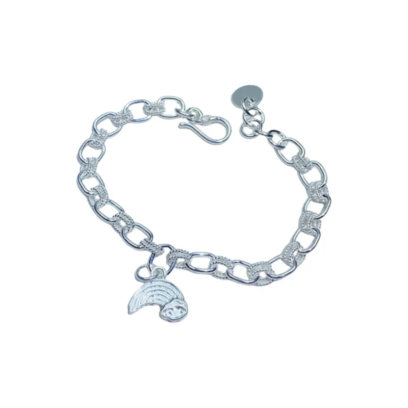 BKBU 990 Foot Silver Bracelets Unisex-0