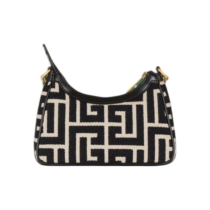 BALMAIN B Army Monogrammed Shoulder Bag-2
