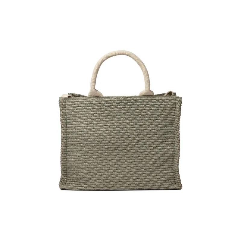 MARNI Woven Logo Embroidered Small Tote Bag-2