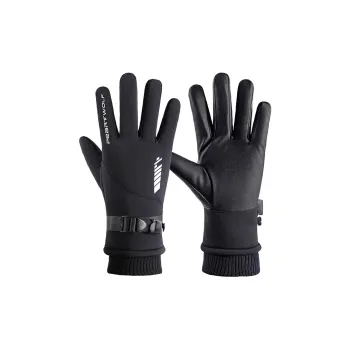 Shizhu Anti Lost Snap Buckle Sports Gloves Men's