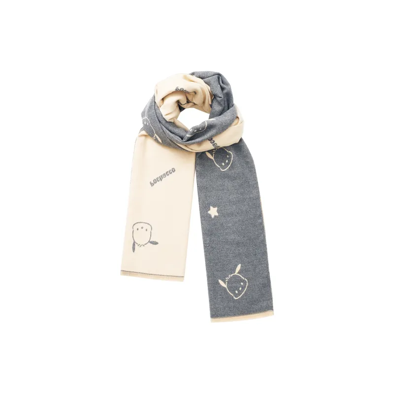 Sanrio Polyester Knit Scarves Unisex-0