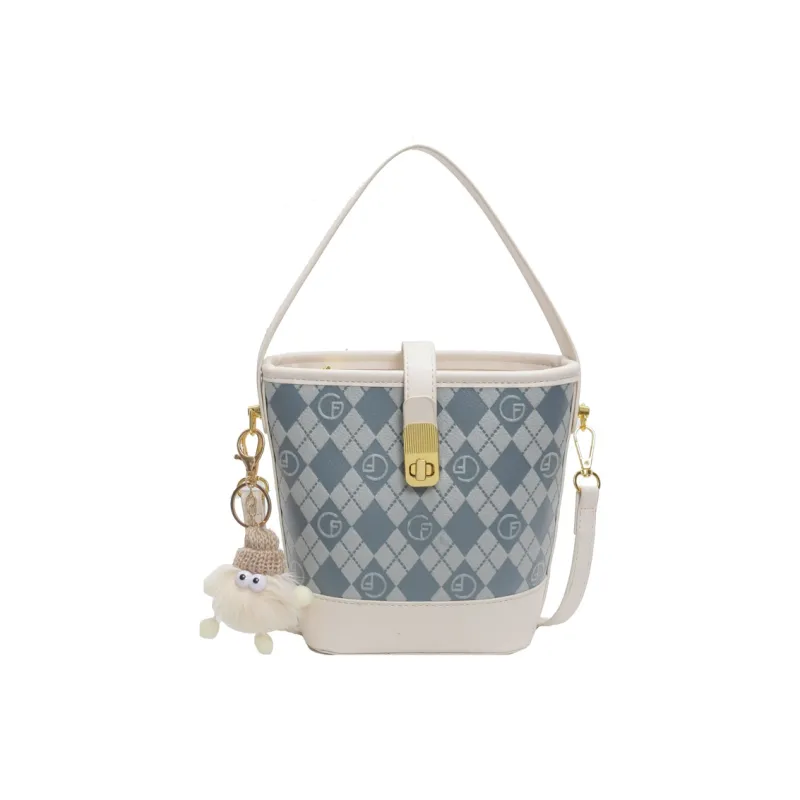 HCXK Pu Portable Crossbody Bag Shoulder Bag Regular Women's Coffee/Black/Pink/Blue-14