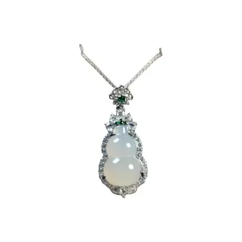 JUNWEN Chalcedony Necklaces Unisex