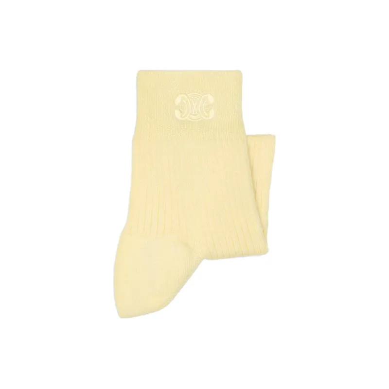 CELINE SS23 Ankle Socks Women's Yellow-1