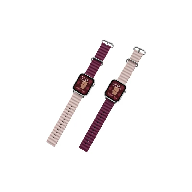 MSSM Watch Band Apple Compatibility Silicone Material-26