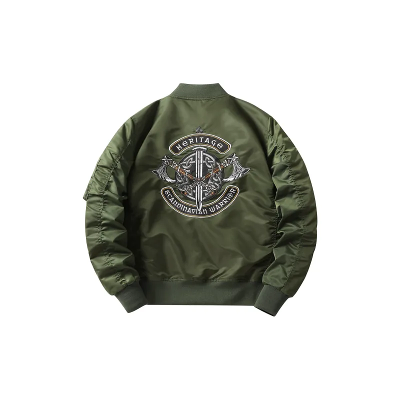 TREK&TRAVEL Baseball Jacket Men's-1