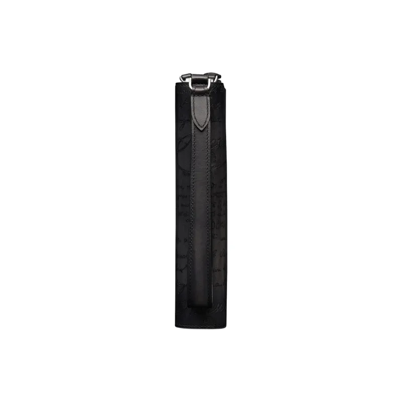 BERLUTI Calfskin Wallet Men's Black-2