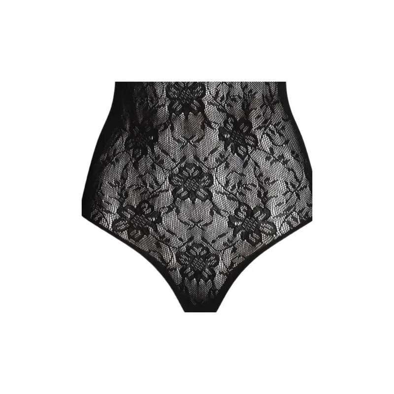 SAINT LAURENT Lace Detailed Off Shoulder Top-3