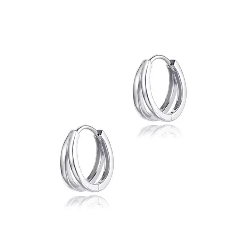 CUOOYINO 925 Silver Needles Earrings Women's