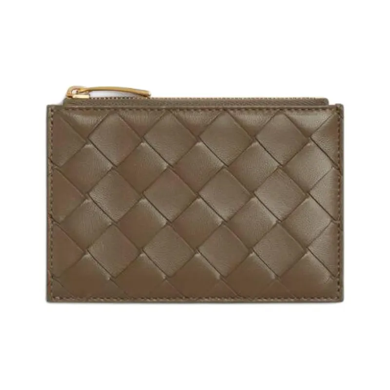 Bottega Veneta Lambskin Wallet Unisex Pinecone-0
