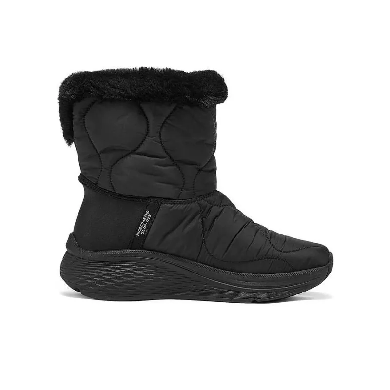 Skechers Slip Ins Warm And Wear Resistant Crew Snow Boots Women's Black-1