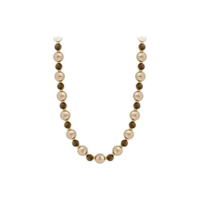 Rhymes Gold Plated Copper Necklaces Women's-0
