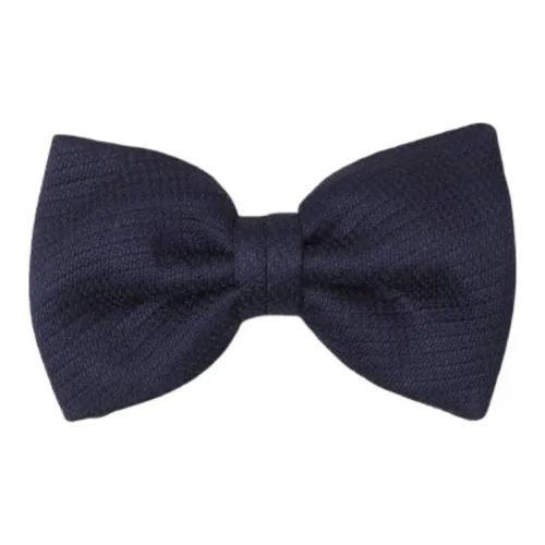 BRIONI Silk Bow Tie Men's Marine Blue