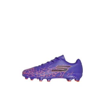 Skechers Kids Anti Slip Wear Resistant Low Top Kids' Soccer Shoes Purple Kids'