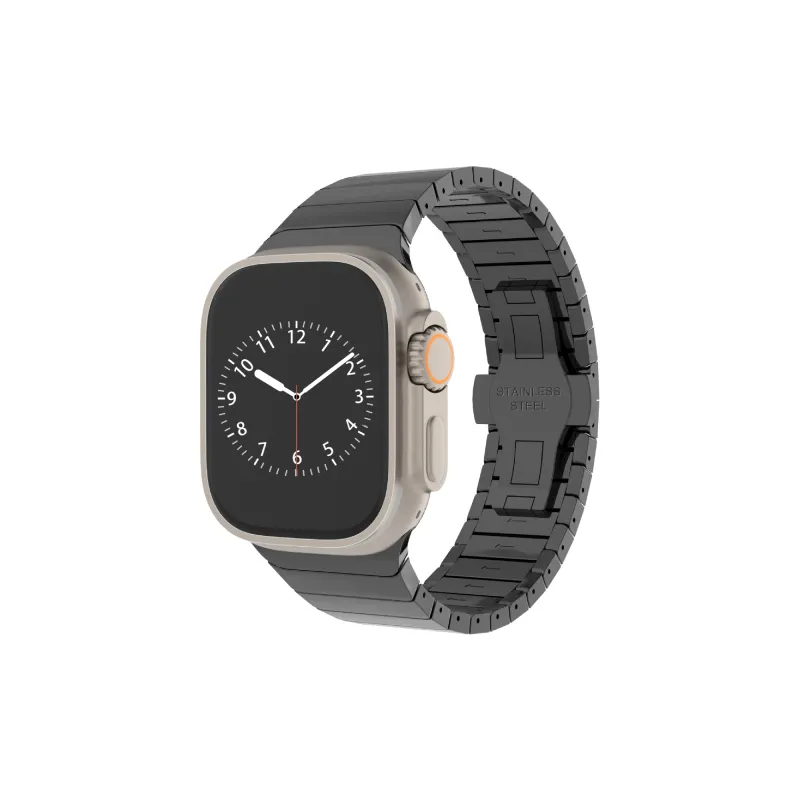 MSSM Watch Band Apple Compatibility Stainless Steel Material-5