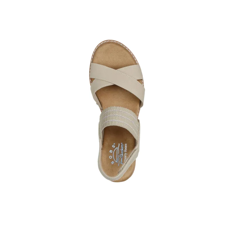 Skechers DESERT KISS Beach Sandals Women's Beige-3