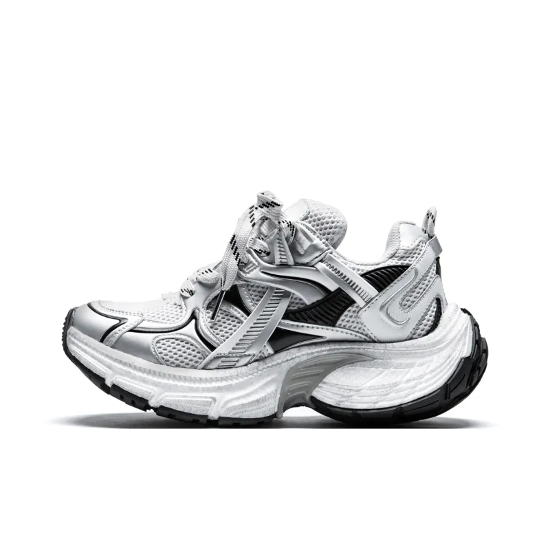 KUX Cushioning Anti-Slip Wear-Resistant Breathability Low-Top Chunky Sneakers Unisex Box Included-13