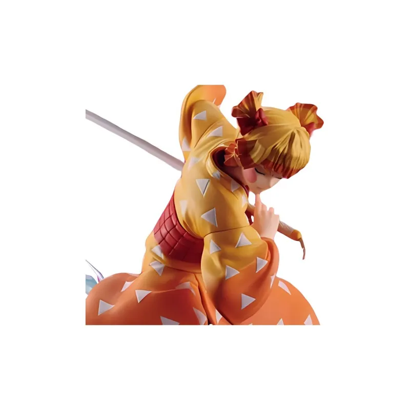 BANDAI Zenitsu Agatsuma Demon Slayer Ichiban Kuji ~The Haunted Land~ Part 2 Scale Figures 13cm-3