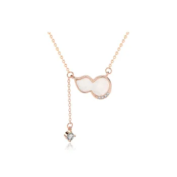 KEMLAIDA 925 Silver Fritillary Necklaces Women's