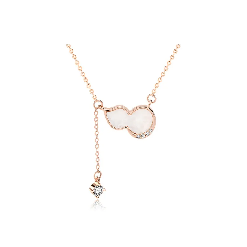 KEMLAIDA 925 Silver Fritillary Necklaces Women's-0