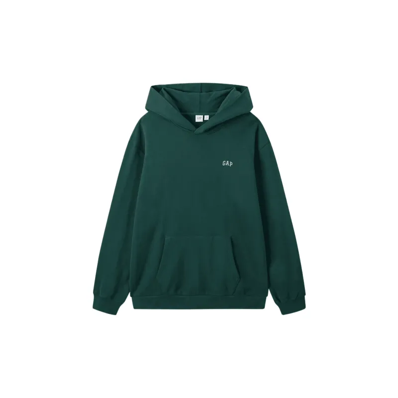 GAP Sweatshirts Men Green+Necklace-1