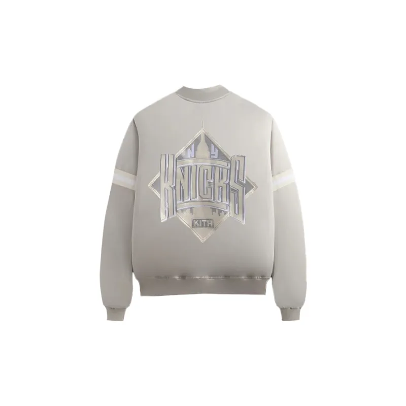 KITH For The New York Knicks Empire Satin Bomber Jacket-1