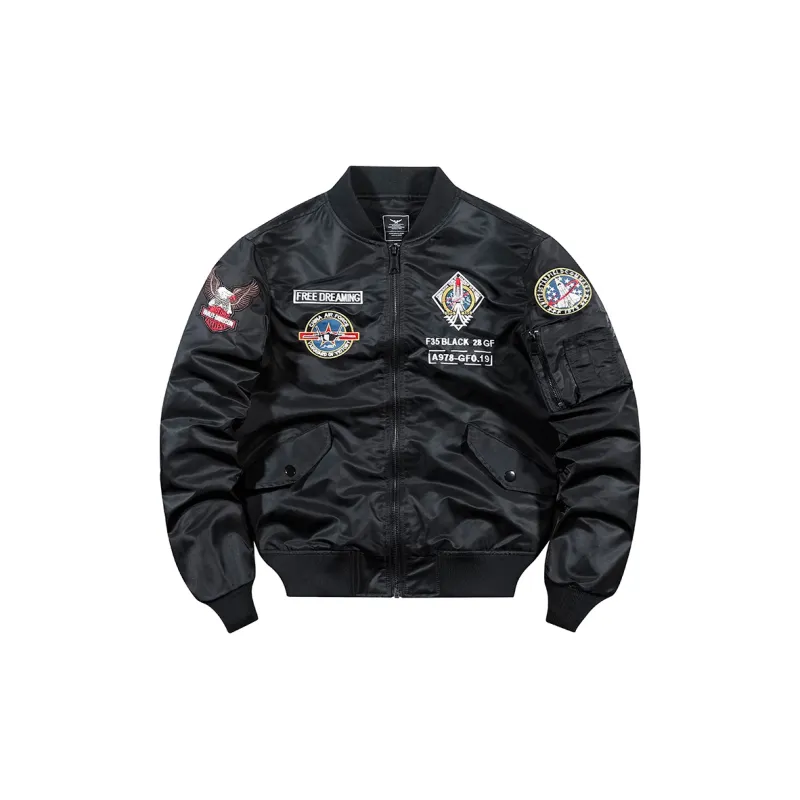 TREK&TRAVEL Baseball Jacket Men's-3