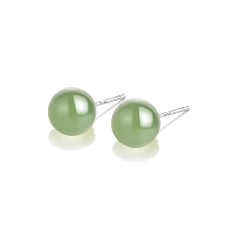JIACUIYUN Colored Glaze Stud Earrings Women's-3